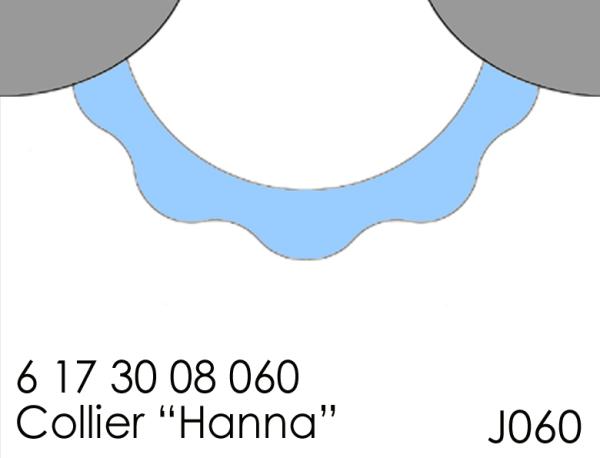 060 Klöppelbrief Collier "Hanna"